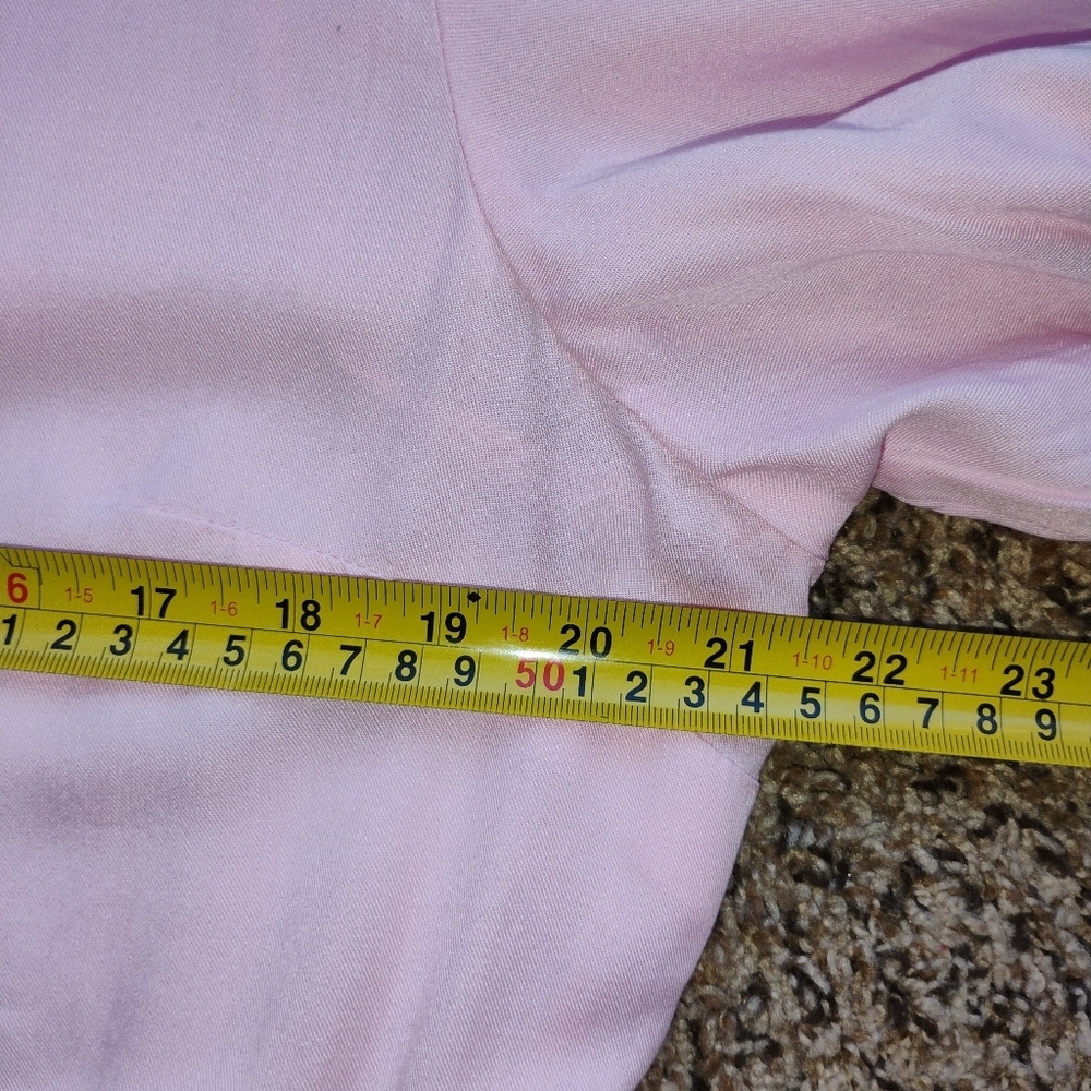 NEW Baby Pink Tiered Maxi Dress L Coquette Chic Girl Style - Picture 3 of 6